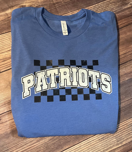 Blue Patriots Checkered