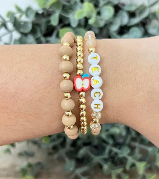 Teacher Bracelet Set