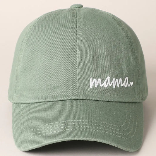 Mama Embroidered Baseball Cap